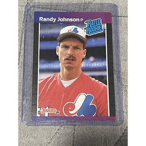 1989 Donruss - Rated Rookie Randy Johnson #42 *Denotes* Birthdate Error RARE